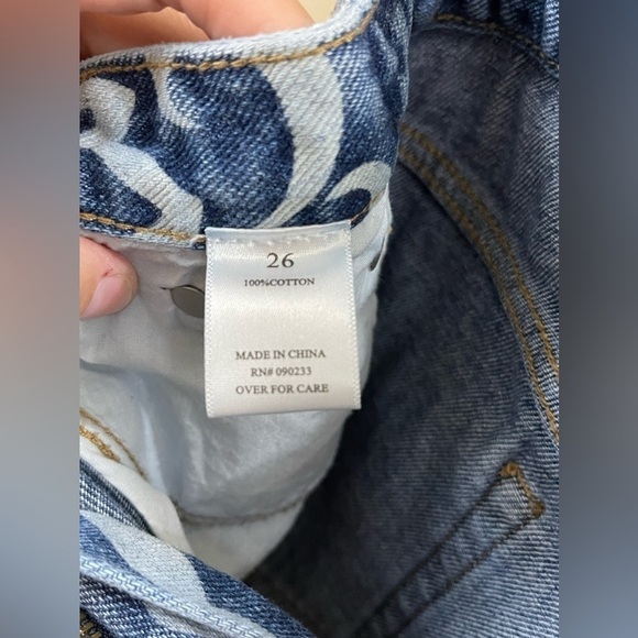 Pacsun Pac Sun X Playboy Bunny Blue Denim Shorts Women’s Size 26 - Picture 6 of 7